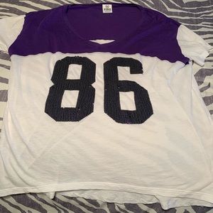 Victoria Secret Pink Sequin Top